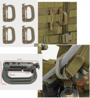 Карабины D-RING type locking system  